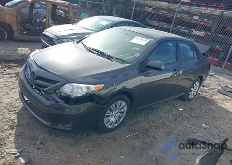 2012 Toyota Corolla Le from USA, damaged, VIN 2T1BU4EE5CC877022
